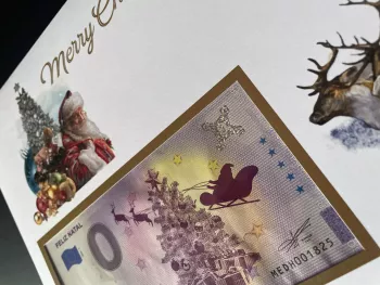 Official Euro Souvenir Cover - Merry Christmas