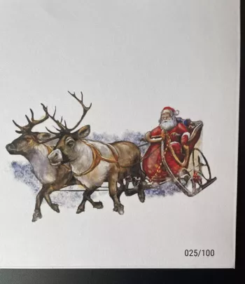 Official Euro Souvenir Cover - Merry Christmas