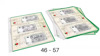 ABAFIL 12 feuilles (2/2021) pour billets 0€ Souvenir Portugal