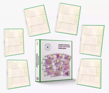 ABAFIL Album + 70 feuilles neutres pour billets 0€ Souvenir Portugal (II)