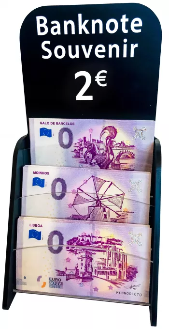 Présentoir de comptoir noir 3 €