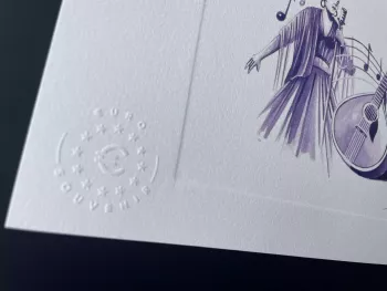 Prova de artista "Fado" numerada e assinada