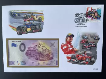 Official Euro Souvenir Cover - Formel 1