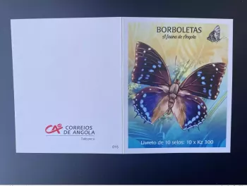 Angola 2018 Mi. 1926 -1929 Notebook MH Butterflies Borboletas MNH