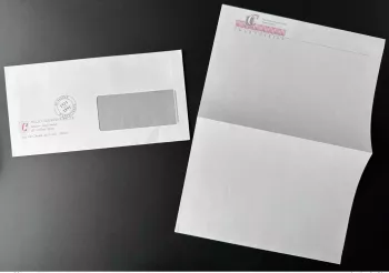 Hélio Courvoisier La-Chaux-De-Fonds Enveloppe SA 60 ans d'excellence Papiers