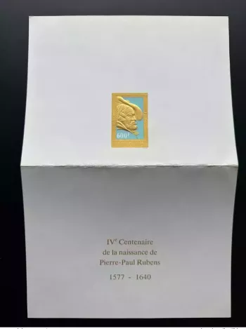 Congo 1977 Mi. 590 Luxury Proof 4th Centenary Birth Pierre-Paul Rubens OR
