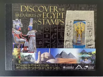 Egypte 2004 Discover the treasures of Egypt in Stamps booklet prestige MNH **