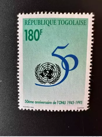 Togo 1995 Mi. 2272 50ème anniversaire de l'ONU United Nations 50 ans Jahre Years