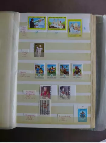 Collection of World Stamps S/S FDC Maximum Covers Pope John Paul II Pape Jean