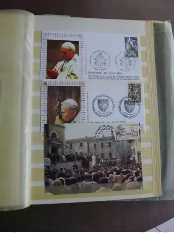 Collection of World Stamps S/S FDC Maximum Covers Pope John Paul II Pape Jean