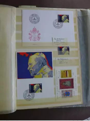 Collection of World Stamps S/S FDC Maximum Covers Pope John Paul II Pape Jean