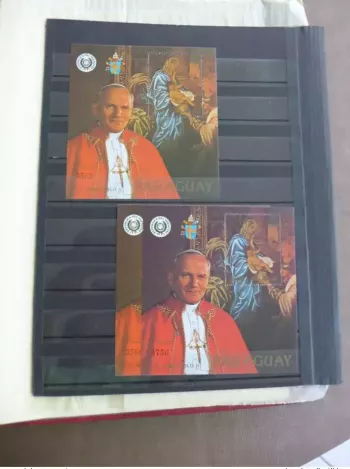 Collection of World Stamps S/S FDC Maximum Covers Pope John Paul II Pape Jean