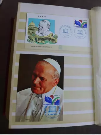 Collection of World Stamps S/S FDC Maximum Covers Pope John Paul II Pape Jean