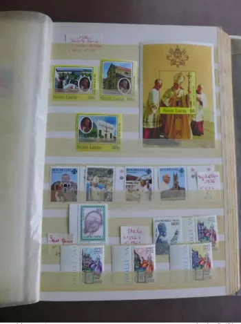 Collection of World Stamps S/S FDC Maximum Covers Pope John Paul II Pape Jean