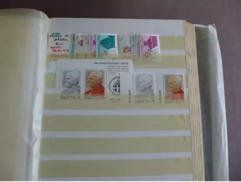Collection of World Stamps S/S FDC Maximum Covers Pope John Paul II Pape Jean