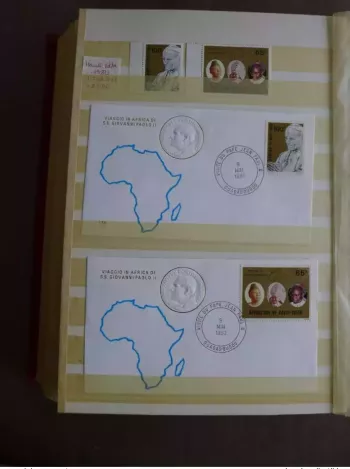 Collection of World Stamps S/S FDC Maximum Covers Pope John Paul II Pape Jean