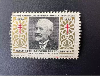 Frankreich 1934 Anti-Tuberkulose Calmette BCG-Impfstoff Retter der Kleinkinder