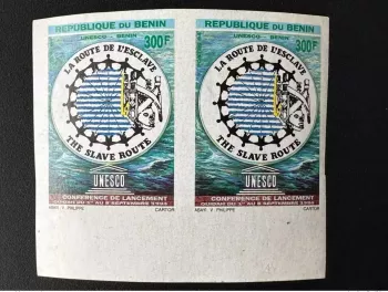 Benin 1994 Mi. 620 IMPERF 300F UNESCO Slave Route Ouidah Conference