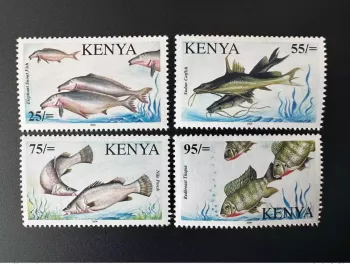 Kenia 2006 Mi. 785-788 Fische des Viktoriasees Fauna