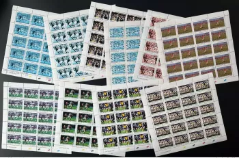 Guinea 2004/2010 Bogen Mi. E-O8065 Fußball Soccer MNH 10 Werte