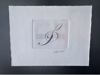 Belgique 1989 COB 2344 Epreuve d'artiste FDC Mozart Musique Reine Elisabeth