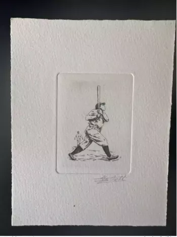 Belgique 1992 COB 2440 Epreuve d'artiste FDC Jeux Olympiques Base-ball Baseball