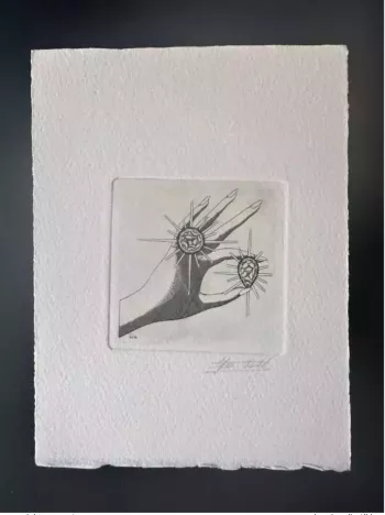 Belgien 1965 COB 1314 Künstlerprobe Proof Ersttag FDC Diamant Schmuck