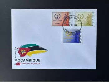 Moçambique 2008 FDC Mi. 3067-3069 - Minerva Library Book Buch Maputo