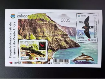 Cabo Verde 2023 Mi. ? S/S Parque Natural Bafa Inferno Monte Angra Pássaro