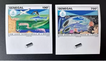 Sénégal 1998 Mi. 1582 - 1583 ND Année internationale océan