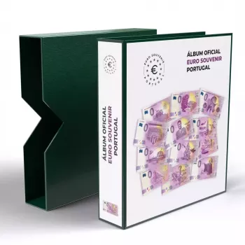 ABAFIL Album vide pour les billets 0 € Souvenir Portugal avec boitier