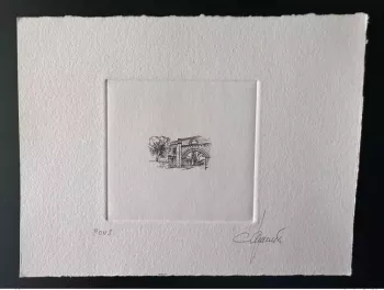France 2014 YT 4841 Epreuve d'artiste ETAT Chemin Compostelle Hôpital Pélerins