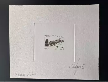 France 2010 YT 4441 Epreuve d'artiste ETAT Rattachement Savoie Traité Turin 1860