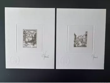 Monaco 1996 YT 2030 Artist's proof Inauguration Notre-Dame Chapel