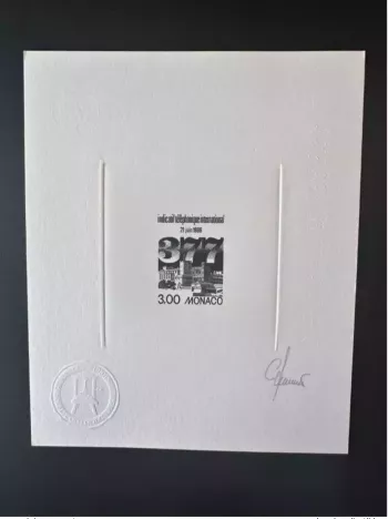 Monaco 1996 YT 2049 Artist's proof International telephone code 377