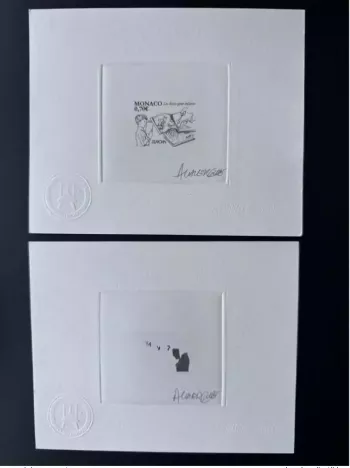 Monaco 2010 YT 2740 Epreuve d'artiste Europa CEPT livres enfants children Kinder