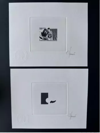 Monaco 1995 YT 2009F Artist's proof 50 years UN United Nations FAO WFO