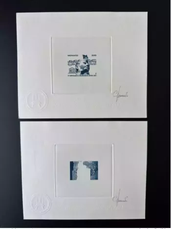 Monaco 1995 YT 2008 Artist's proof 50 years UNESCO World Heritage