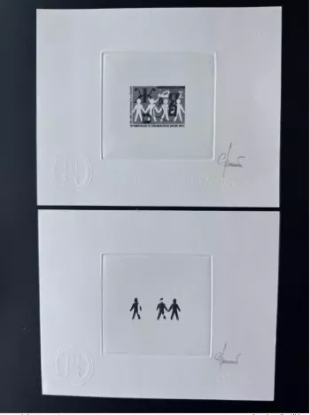 Monaco 1995 YT 2009G Artist's proof 50 years UN United Nations Tolerance