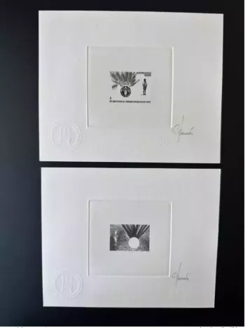 Monaco 1995 YT 2009B Artist's proof 50 years UN United Nations FAO food