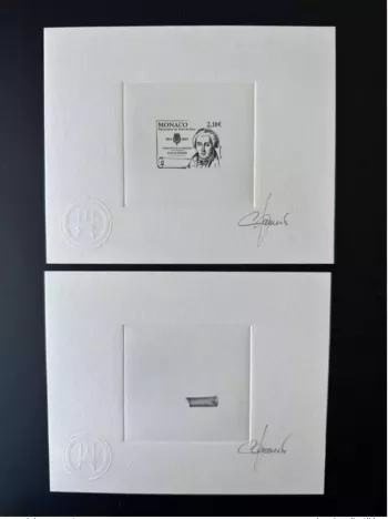 Monaco 2014 YT 2930 Epreuve d'artiste Bicentenaire Traité Paris Honoré IV Prince