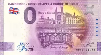 Cambridge - King's Chapel & Bridge of Sighs