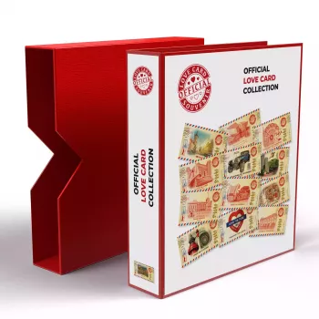 ABAFIL Album vide pour Love Card avec boitier