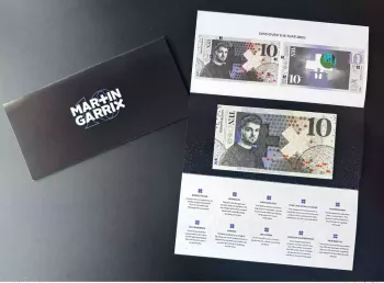 2023 Martin Garrix Charity Banknote Netherlands 10 Royal Joh. Enschede UNC ESSAY