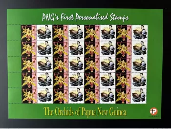 Papua New Guinea PNG 2007 Mi. 1244 Personalized Walt Disney Orchids Flowers