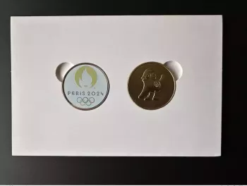 Monnaie de Paris 2021 2024 Olympic Games France Souvenir token box