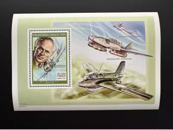 Comoros 1999 YT 1115 Luxury Block Willy Messerschmitt Avion Airplane Flugzeug