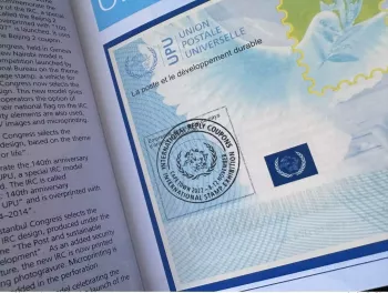 Cape Town 2022 - Spécimen UPU Istanbul Coupon-réponse International IRC IAS CRI