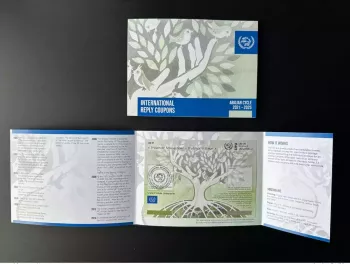Cape Town 2022 - Spécimen UPU Abidjan Coupon-réponse international IRC IAS CRI