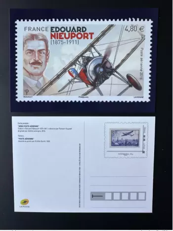 France 2023 Postcard Entire E. Nieuport Paris Plane Air Mail 1936